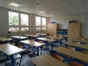 Grundschule Klassenzimmer blau leer kleinCarinaFeig2021